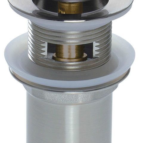Wassertal Plug Geborsteld Staal