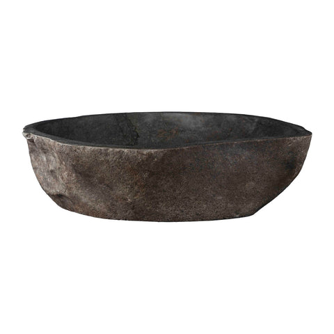 Waskom Rivera Dark 40x15 cm - Waskommenshop.com