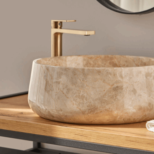 Waskom Flores White 40x40x15 cm