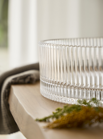 detail foto glazen waskom