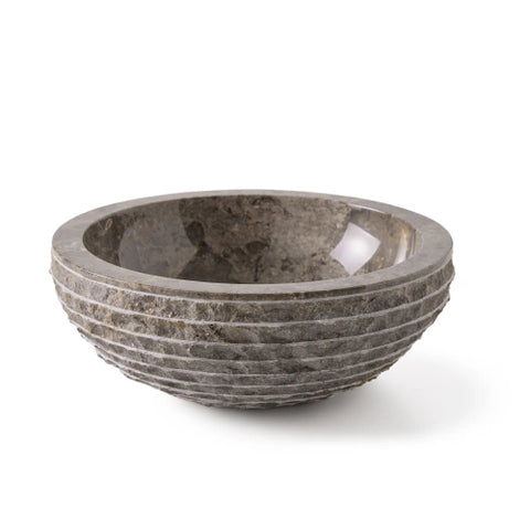 Marmeren Waskom Horta Grijs 40x40x15 cm