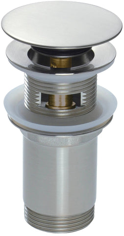 Wassertal Plug Geborsteld Staal