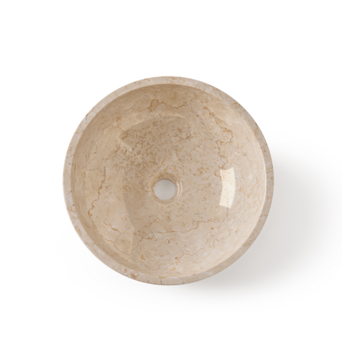 Natuursteen Waskom Acores Beige 40x40x15 cm