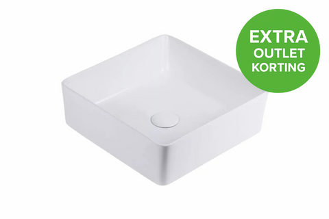 Keramische Waskom Roma Wit 34,5x34,5x12 cm