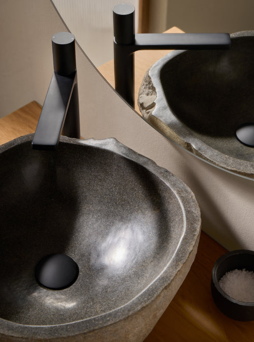 rivierstenen waskom riviera grijs