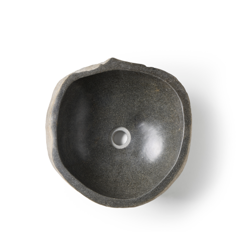 riviera grijs riviersteen waskom 