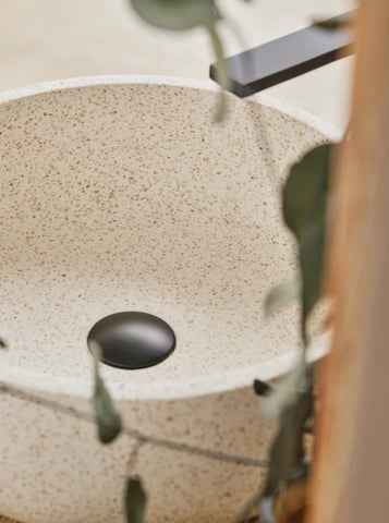 Terrazzo Waskom Florencia Wit 39x39x14 cm