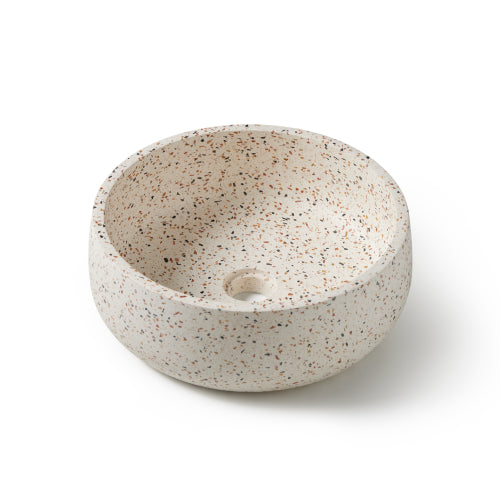 Terrazzo Waskom Florencia Wit 39x39x14 cm