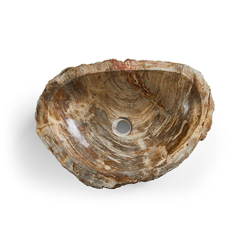 Versteend Houten Waskom Sydney Wood 45x40x15 cm