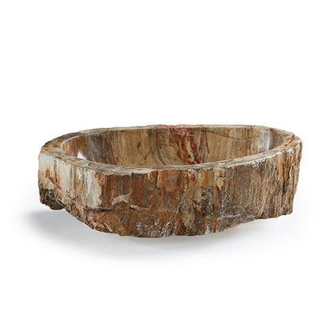 Versteend Houten Waskom Sydney Wood 45x40x15 cm