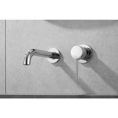 inbouw wastafelkraan chrome