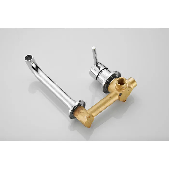 wastafelkraan chrome kleur