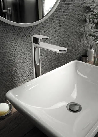 Wastafelkraan Kristallux Chrome